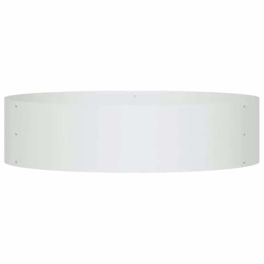 Valge terasest istutusrõngas, 5 tk, 80 x 80 x 20 cm, külmvaltsitud teras – 6