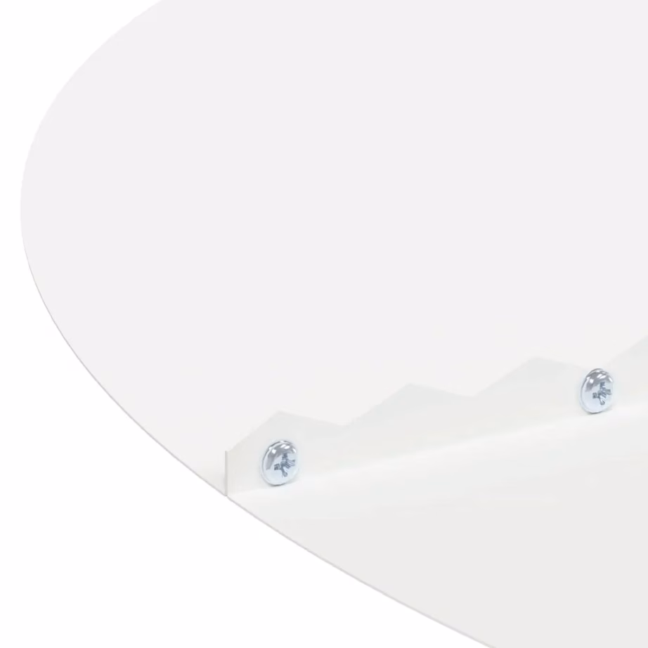 Lamedad valged terasest puuringid juureala kaitseks, 5 tk, Ø50/80 cm – 6