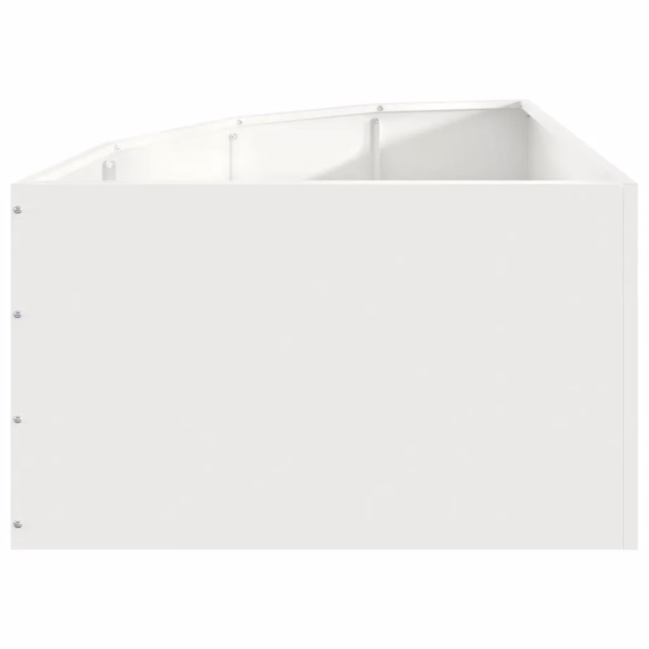 Valge terasest nurga aiakast, 60 x 60 x 35 cm – 6