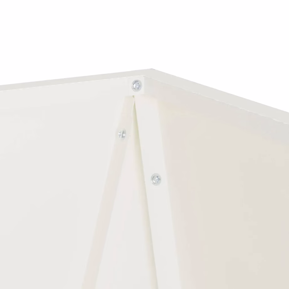 Valge terasest taimekastide komplekt, 2 tk, 50 x 50 x 75 cm – 8