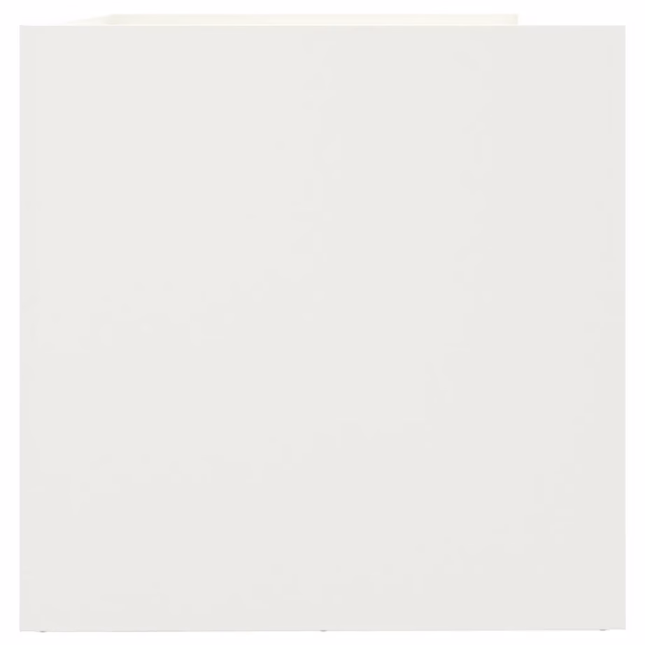 Valge külmvaltsitud terasest taimekast, 62 x 47 x 46 cm – 6