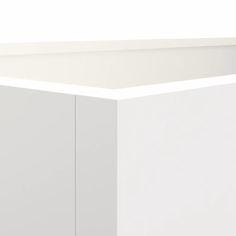 Valge külmvaltsitud terasest taimekast, 62 x 47 x 46 cm – 8