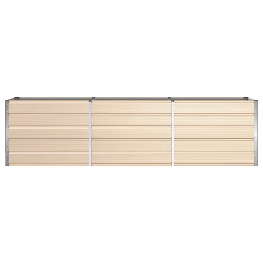 Valge tsinkterasest taimekast aeda 480 x 50 x 45 cm – 4