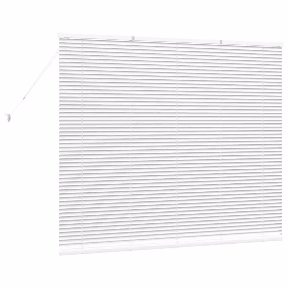 Valge alumiiniumist Veneetsia ruloo 130 x 160 cm – 7