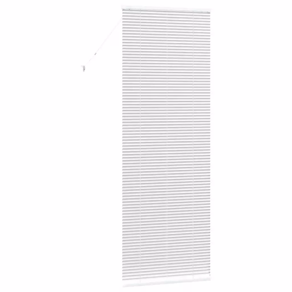 Valge alumiiniumist Veneetsia ruloo, 220 x 70 cm