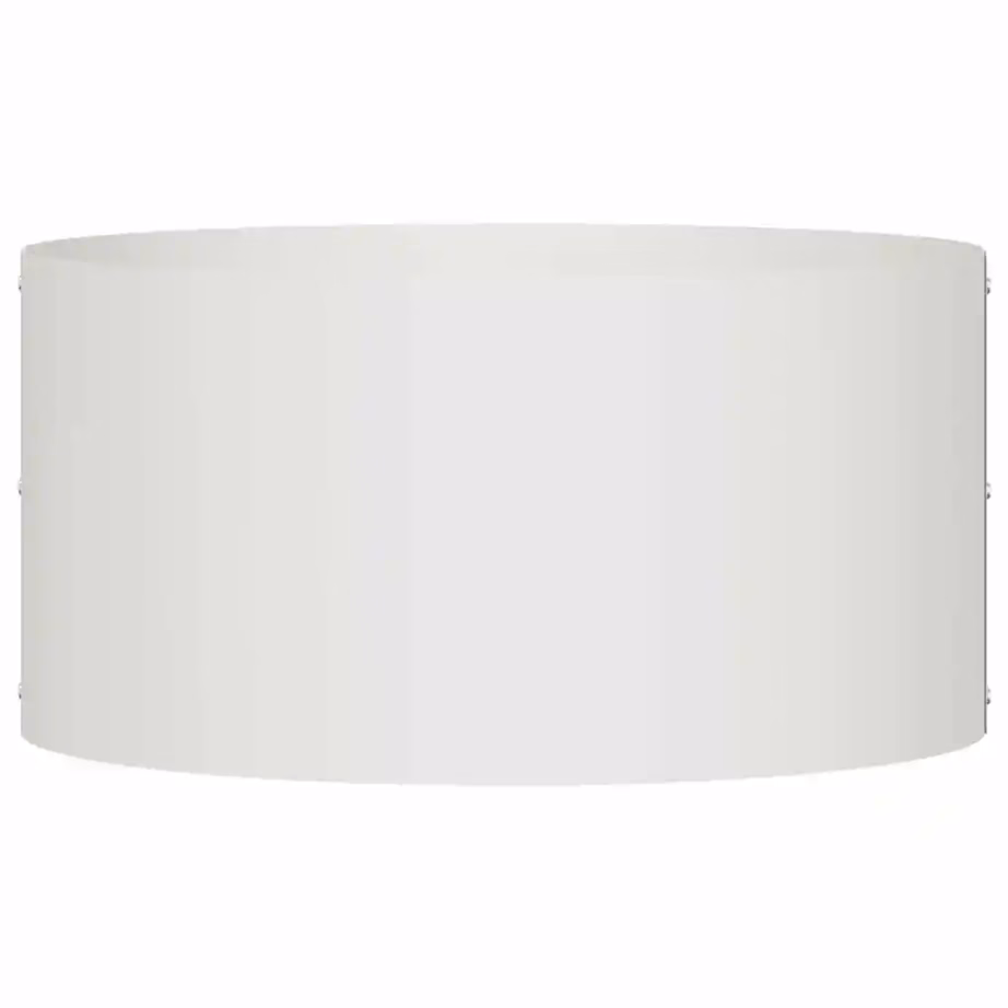 Valged istutusrõngad aeda, 5 tk, külmvaltsitud teras, 40 x 40 x 20 cm – 6