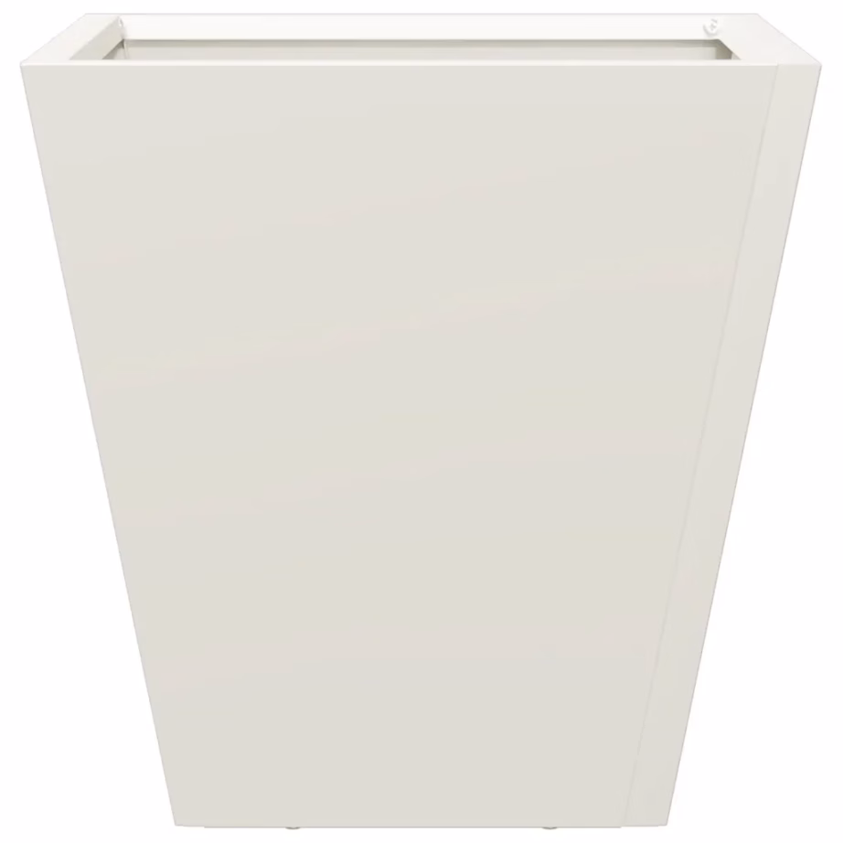 Aia taimekastid põhjaga, 2 tk, valge külmvaltsitud teras, 30 x 30 x 30 cm – 7