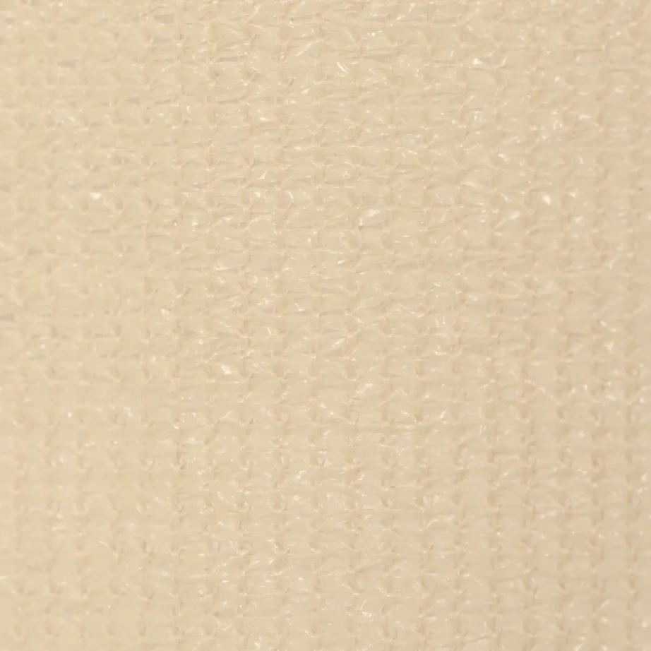 Väliruloo terrassile ja rõdule, HDPE, kreemjasvalge, 140 x 140 cm – 5