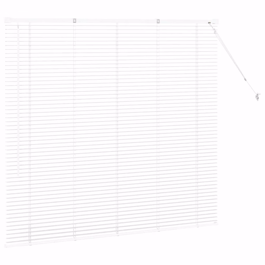 Valge alumiiniumist Veneetsia ruloo, 130 x 150 cm – 6