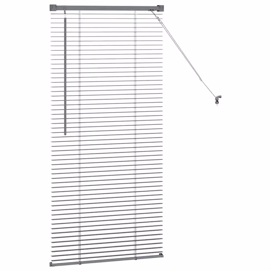 Alumiiniumist Veneetsia ruloo, tumehall, 130 x 55 cm – 6