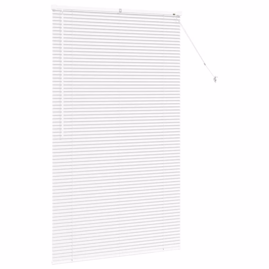 Veneetsia ruloo, valge alumiinium, 175 x 105 cm – 5