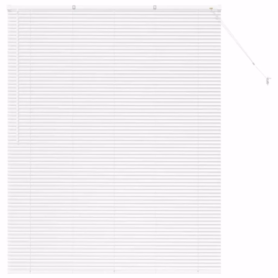 Veneetsia ruloo, valge alumiinium, 175 x 145 cm - 2