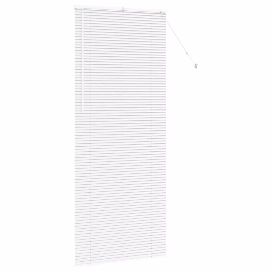 Veneetsia alumiiniumruloo valguse ja privaatsuse reguleerimiseks, valge, 220 x 95 cm – 5