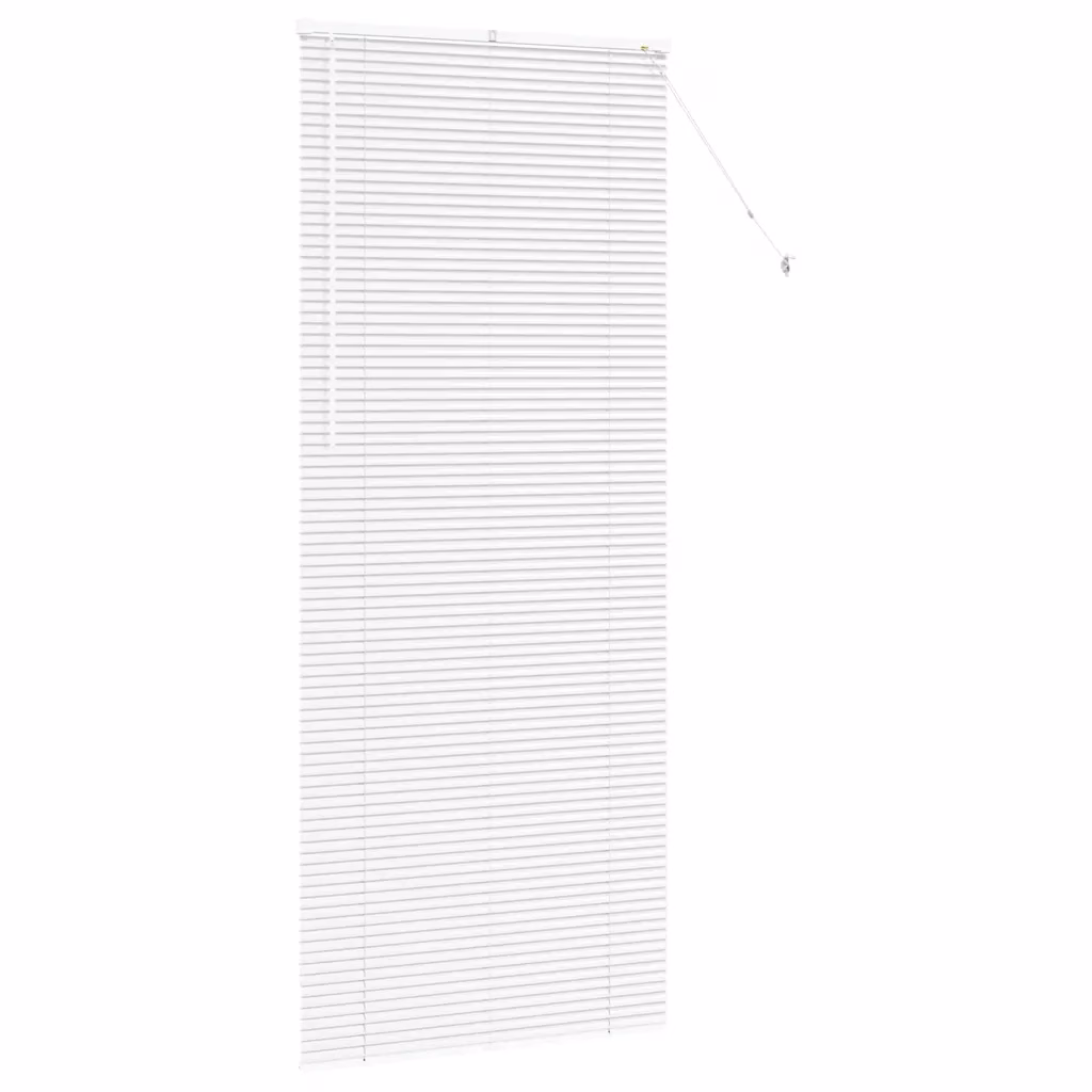 Valge alumiiniumist venetsia ruloo, 220 x 85 cm
