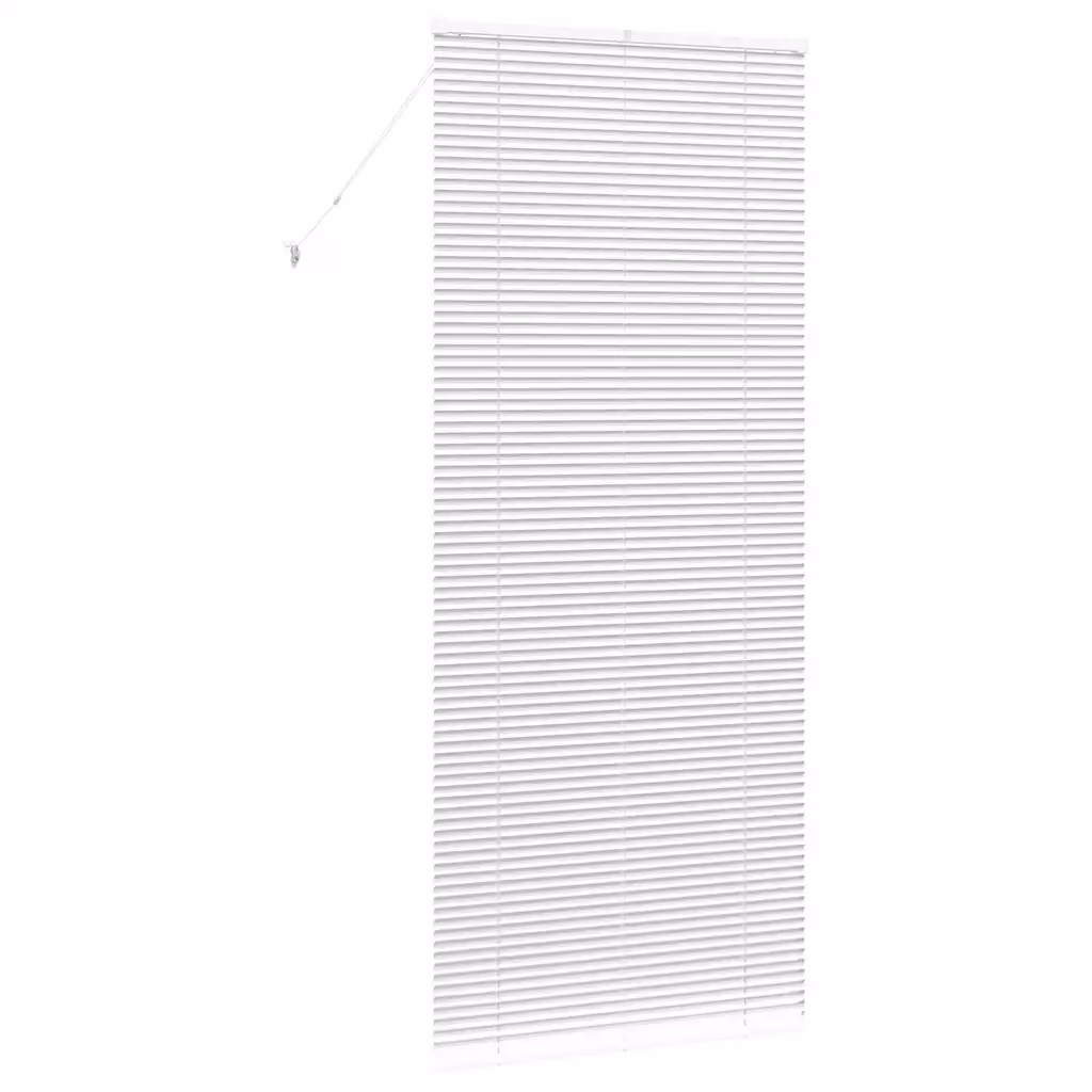 Valge alumiiniumist venetsia ruloo, 220 x 85 cm