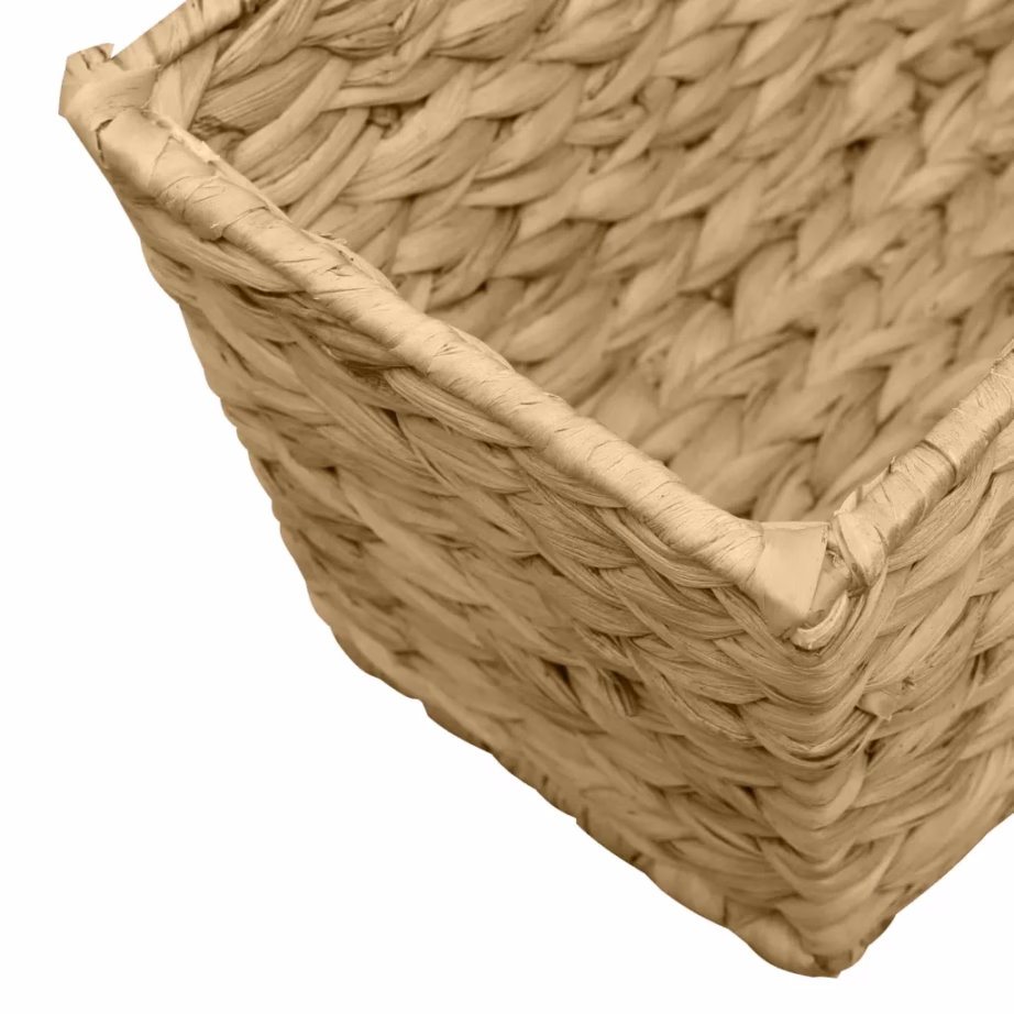 Vesihüatsindist taimekastid plastist sisepottidega, 2 tk, pruun, 80 x 20 x 18 cm – 8