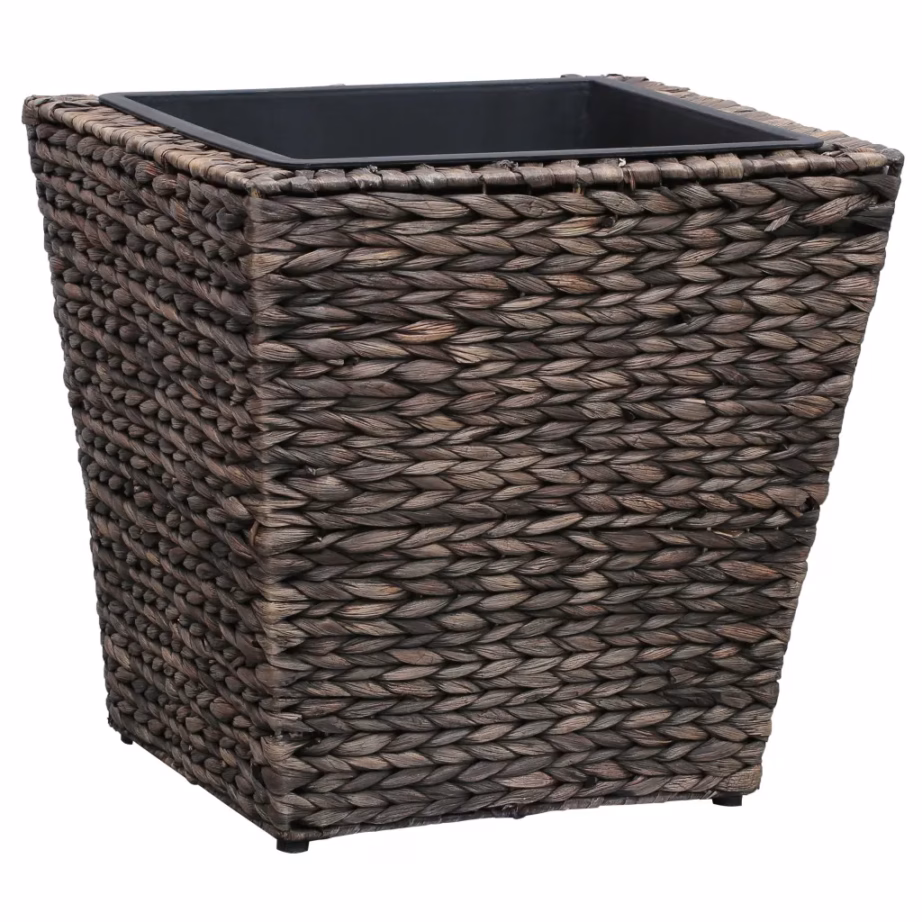 Vesihüatsindist taimekastide komplekt, 3 tk, pruun, 40/30/20 cm – 5