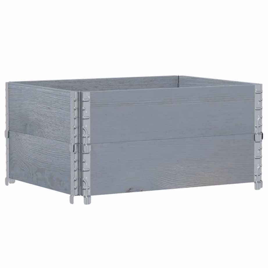 Virnastatav hall männipuidust taimekast, 80 x 60 x 41 cm – 5