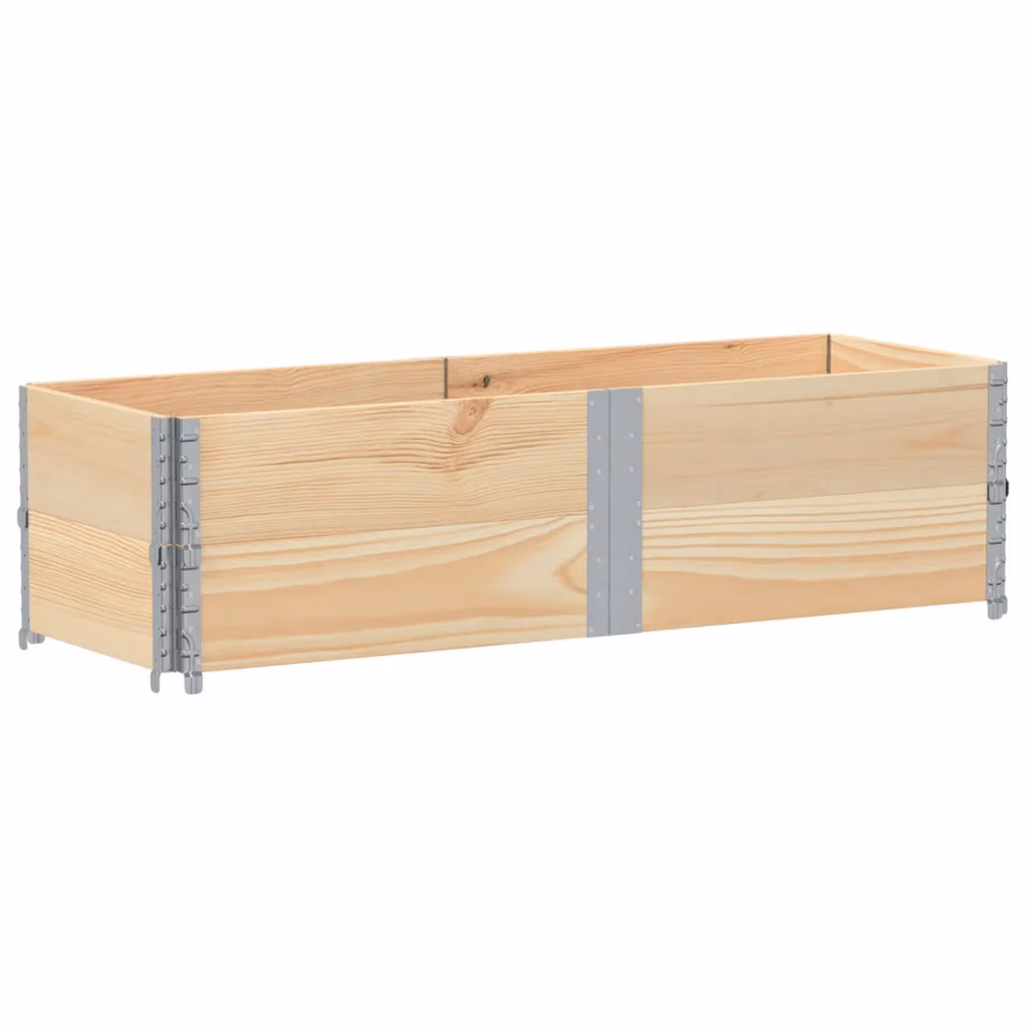 Virnastatav männipuidust taimekast, kokkupandav, 150 x 50 x 41 cm – 2