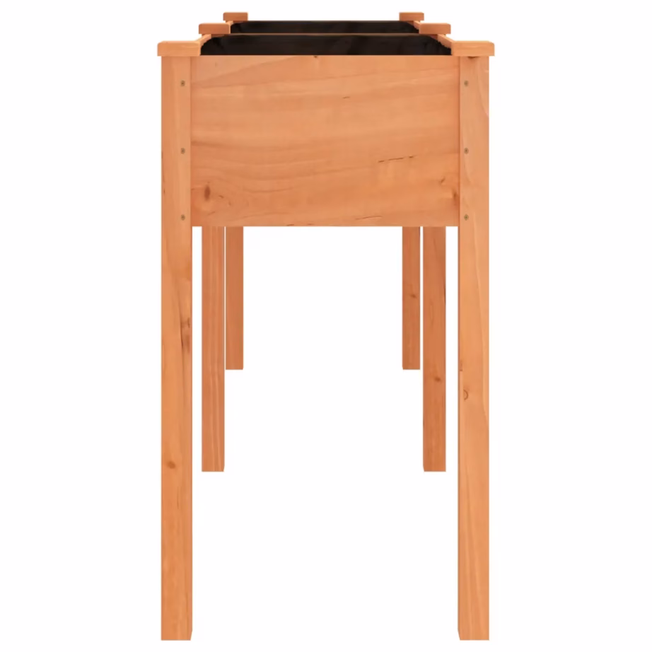 Pruun voodriga taimelava nulupuidust, 161 x 45 x 76 cm – 5