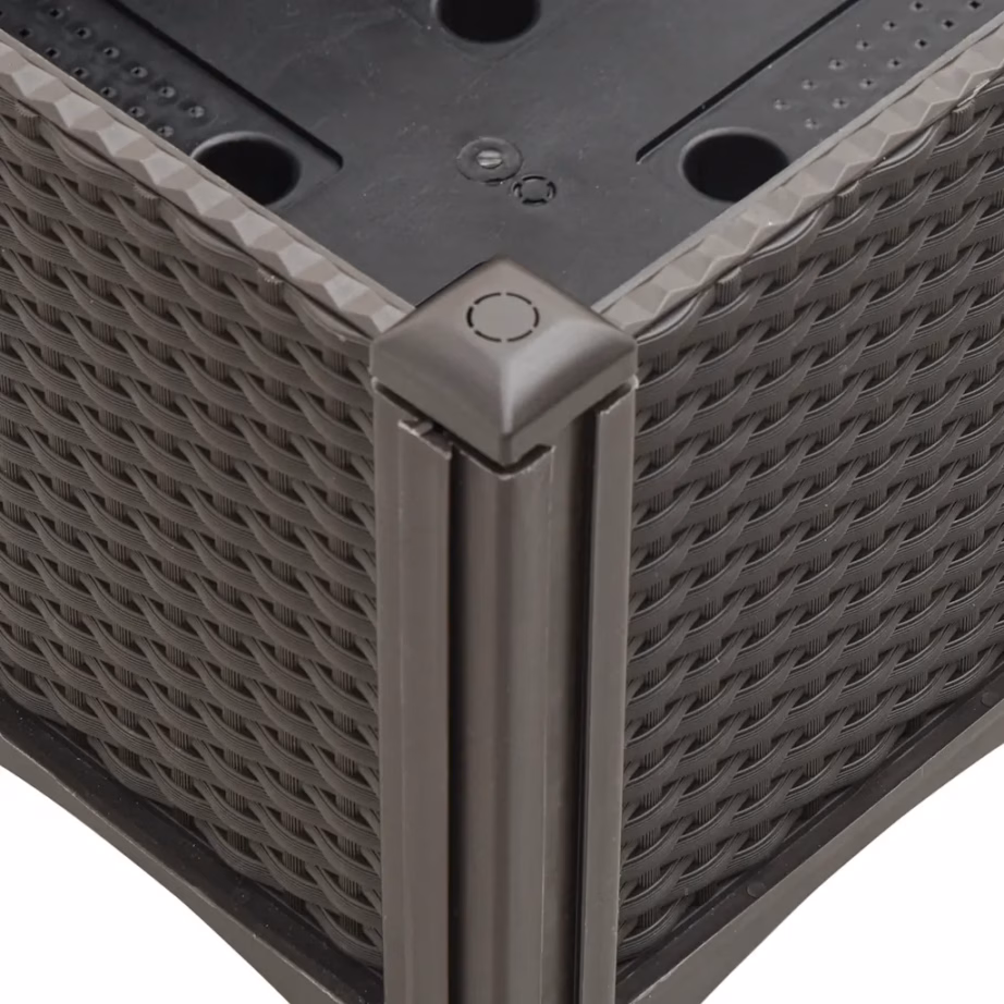 Võrega aiataimekast, pruun PP, 200 x 160 x 142 cm – 7