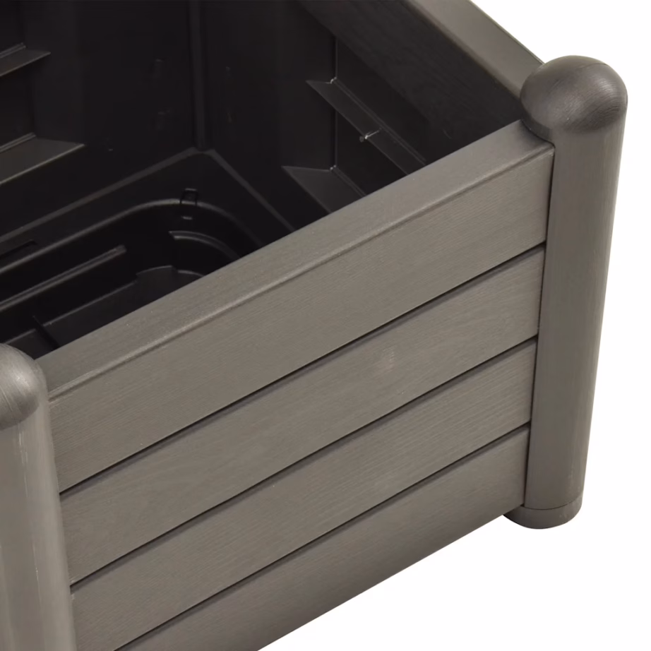 Võrega taimekast 30 l, antratsiithall PP, 43 x 43 x 142 cm – 7