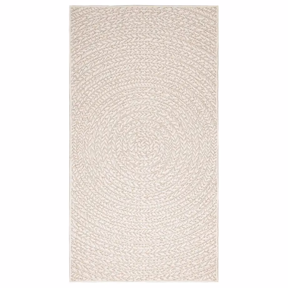 Sise- ja õuevaip ZIZUR, džuudimustriga, kreemjas, 80 x 150 cm – 3