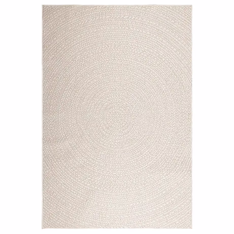 Sise- ja õuevaip ZIZUR, džuudi välimus, kreemjas, 160 x 230 cm, polüpropüleen – 3