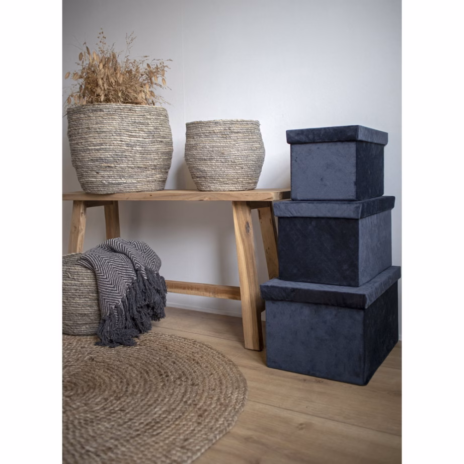 House Nordic Barcelona tiigipuust aiapink, taaskasutatud puit, 90x25x45 cm - 7