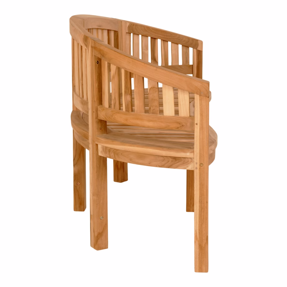 House Nordic Boca Banan tiigipuidust aiapink, naturaalne, 150 cm – 5