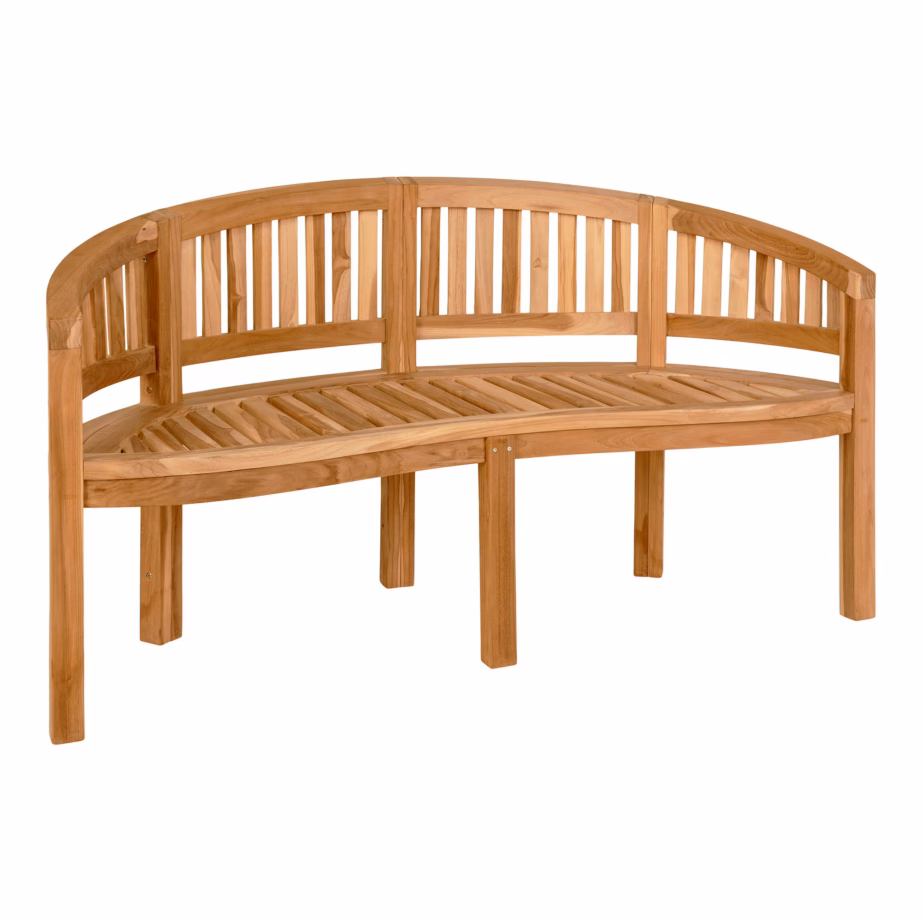 House Nordic Boca Banan tiigipuidust aiapink, naturaalne, 150 cm – 6