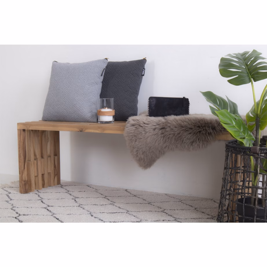 House Nordic Benidorm tiigipuidust aiapink, naturaalne, 140x35x48 cm - 4