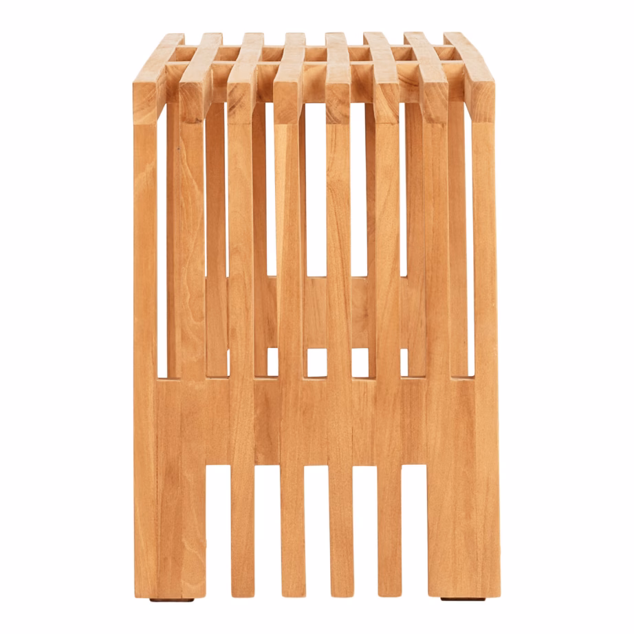 House Nordic Benidorm tiigipuidust aiapink, naturaalne, 140x35x48 cm - 8