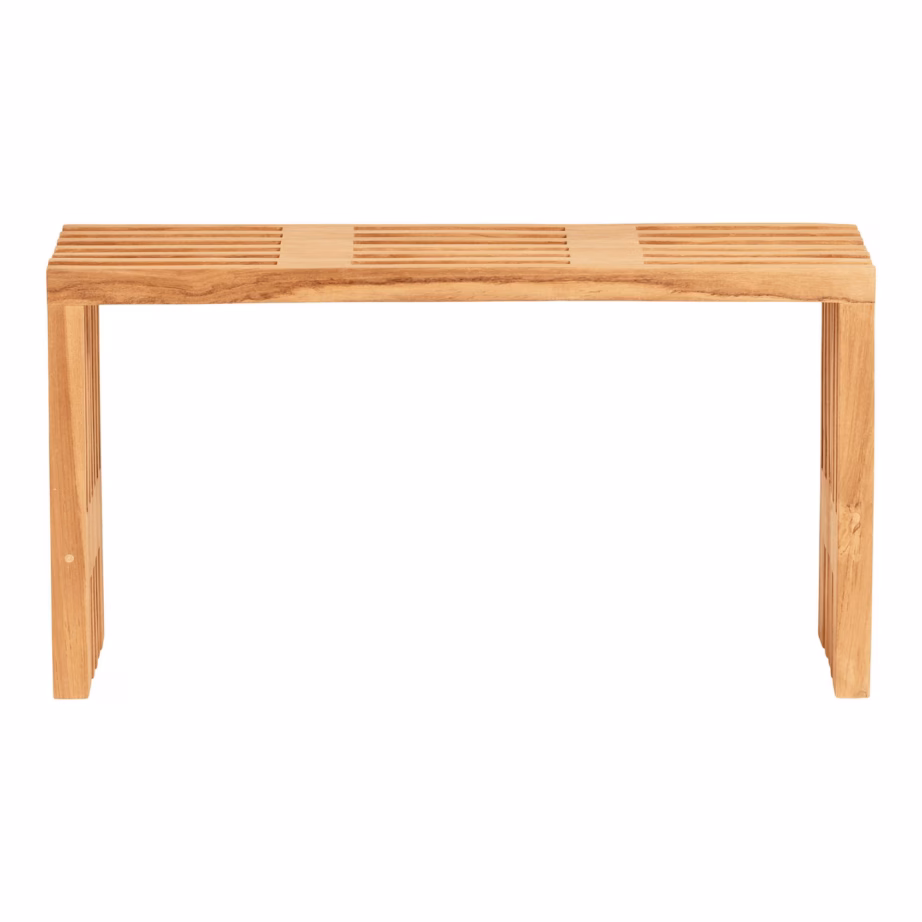 House Nordic Benidorm aiapink, taaskasutatud tiigipuit, 90x30x49 cm - 2