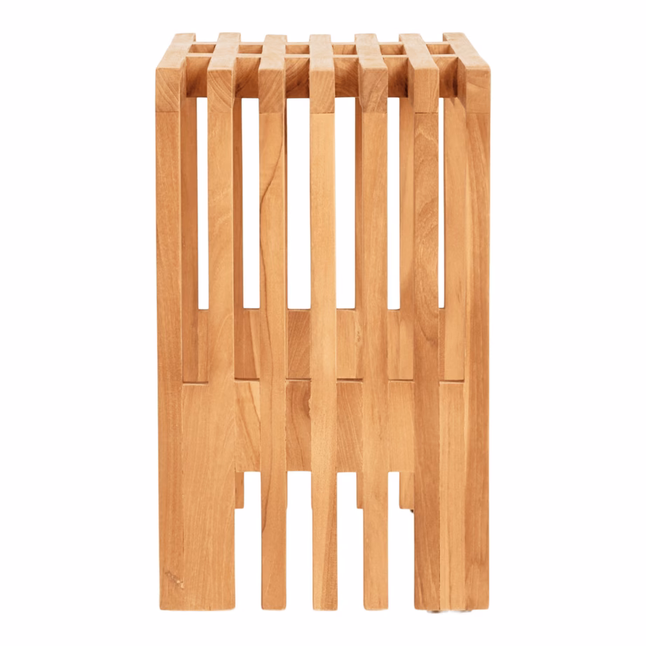 House Nordic Benidorm aiapink, taaskasutatud tiigipuit, 90x30x49 cm - 6