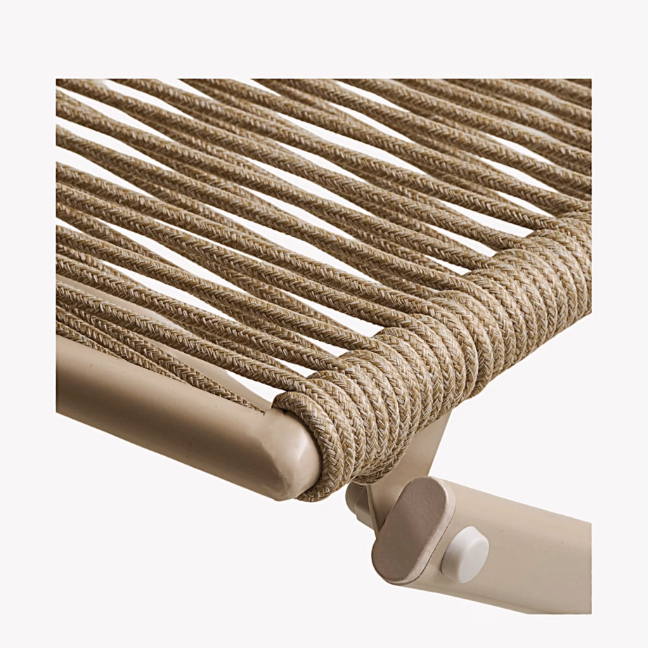 3-osaline bistrookomplekt 2 tooli ja lauaga, taupe, laud ø60 cm Arcas – 8