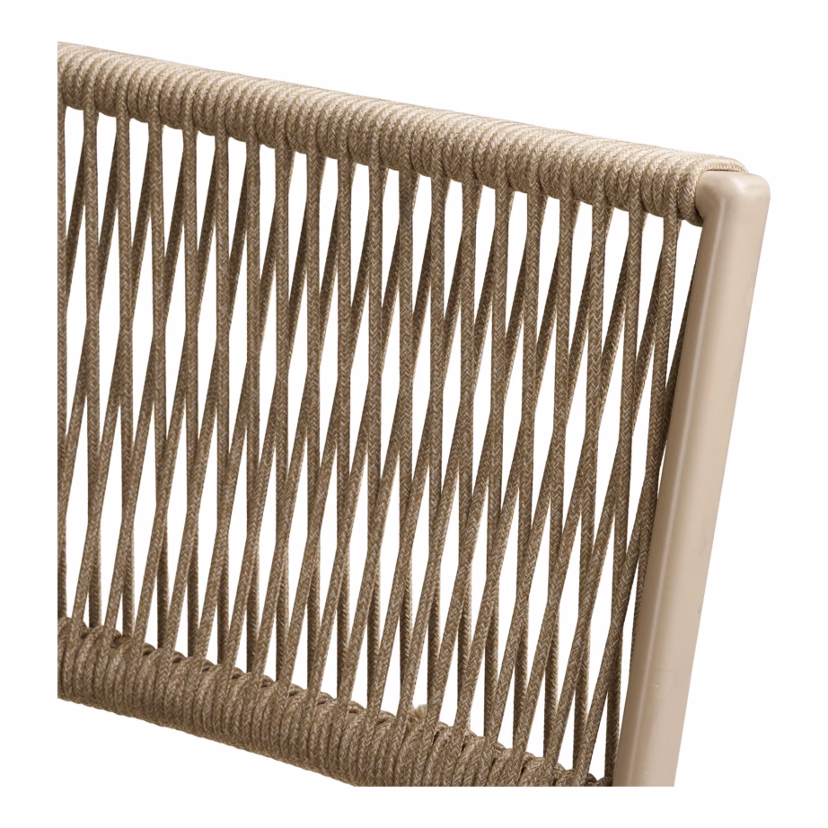 3-osaline bistrookomplekt 2 tooli ja lauaga, taupe, laud ø60 cm Arcas – 9