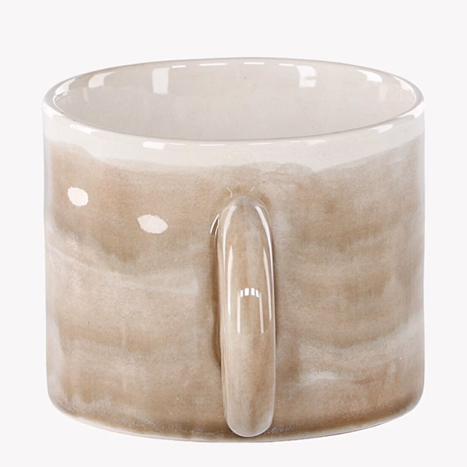 Beež kivikeraamiline kohvitass Jublie, 2 tk (10 cm), 59204-102 – 4