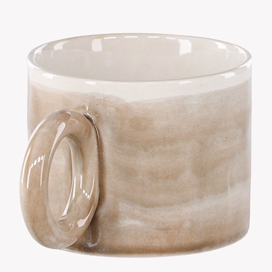 Beež kivikeraamiline kohvitass Jublie, 2 tk (10 cm), 59204-102 – 5