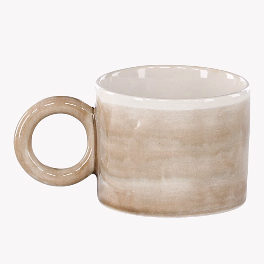 Beež kivikeraamiline kohvitass Jublie, 2 tk (10 cm), 59204-102 – 7