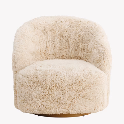 Kohev beež tugitool Astru polüestrist karvkattega - 62300-103