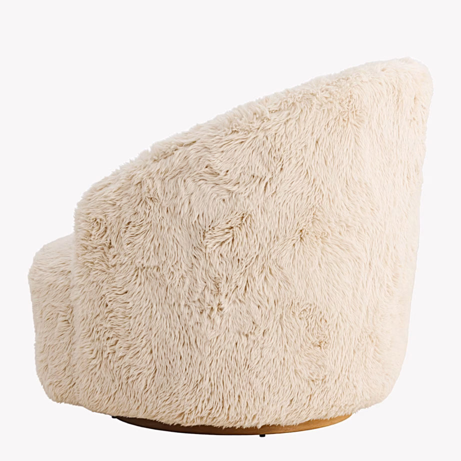 Kohev beež tugitool Astru polüestrist karvkattega, 62300-103 – 5