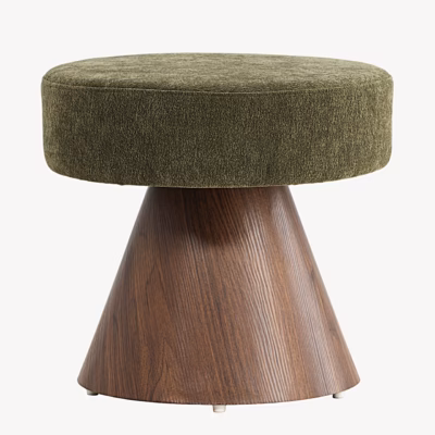 Lanzo tumba rohelise kangaga ja mokkapruuni jalaga, 62303-777