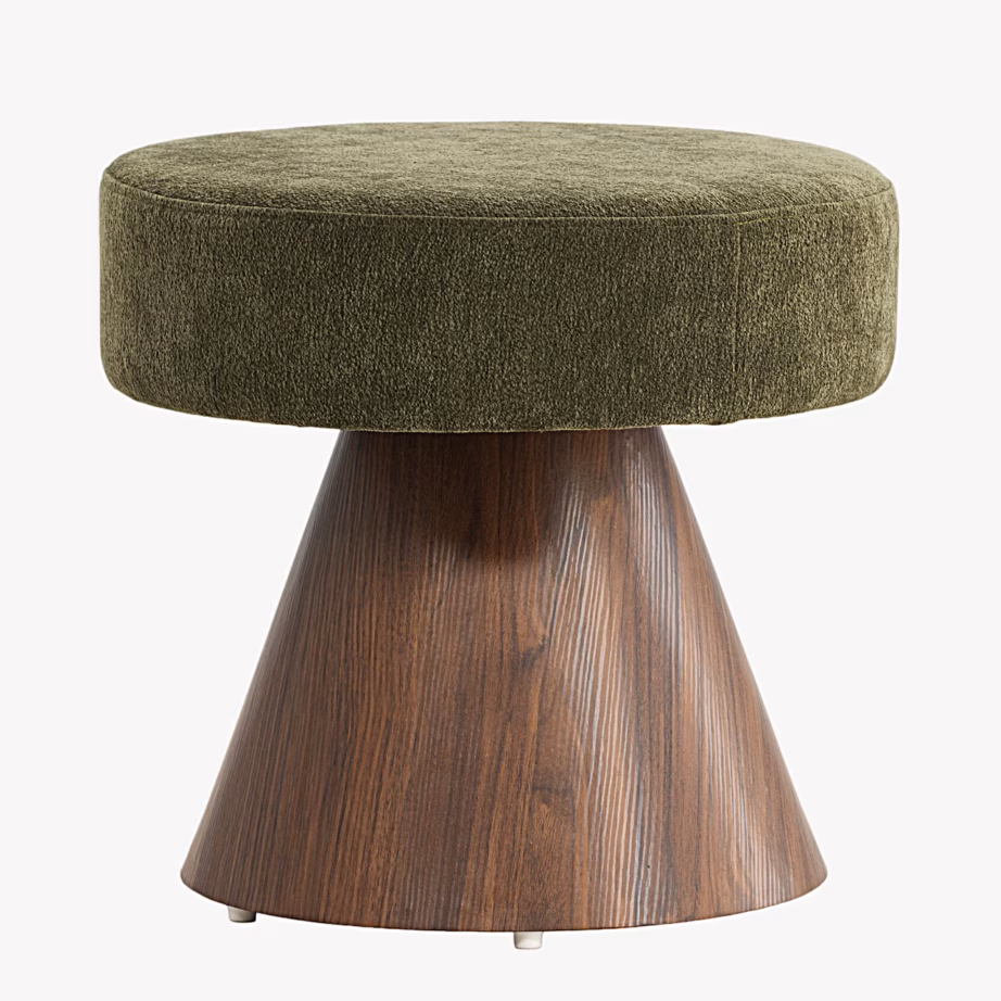 Lanzo tumba rohelise kangaga ja mokkapruuni jalaga, 62303-777 – 3