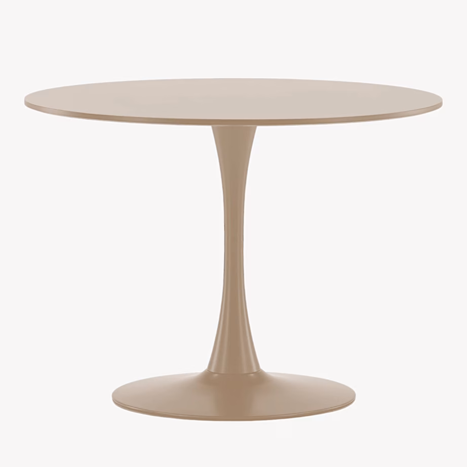 Ümmargune söögilaud Glade, beež, Ø100 cm, 62319-102 – 2