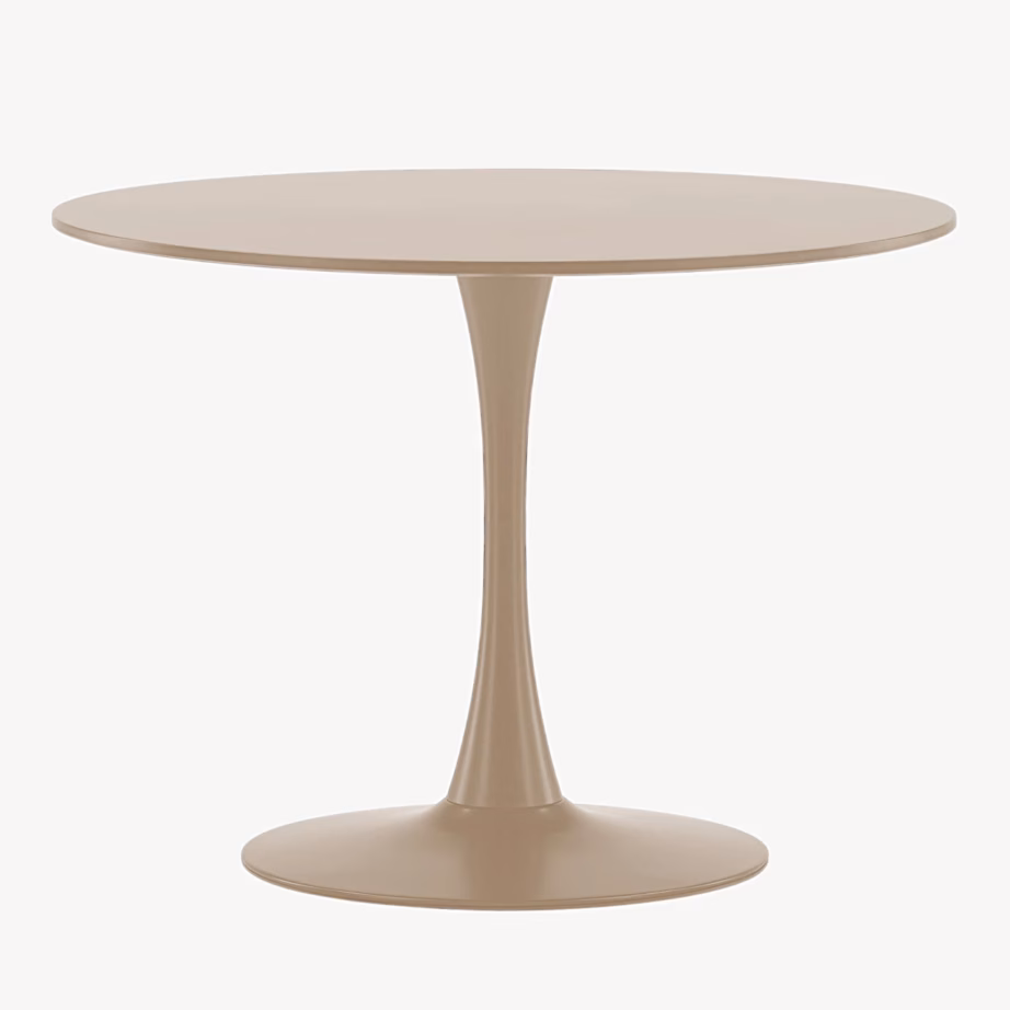 Ümmargune söögilaud Glade, beež, Ø100 cm, 62319-102 – 4