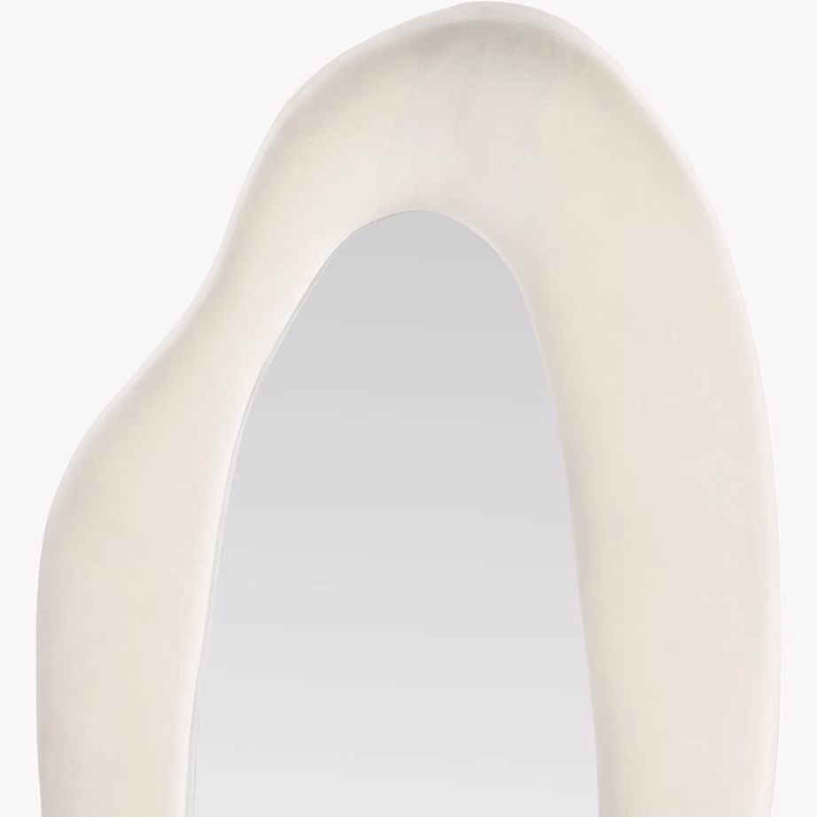 Louiseville beeži sametraamiga täispikk seinapeegel 66×185 cm, 63348-102 – 4