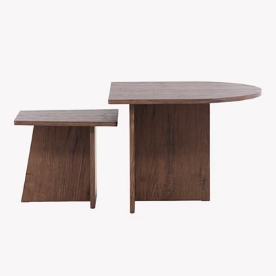 Sala kaheosaline mokka toonis diivanilaud - 63356-444