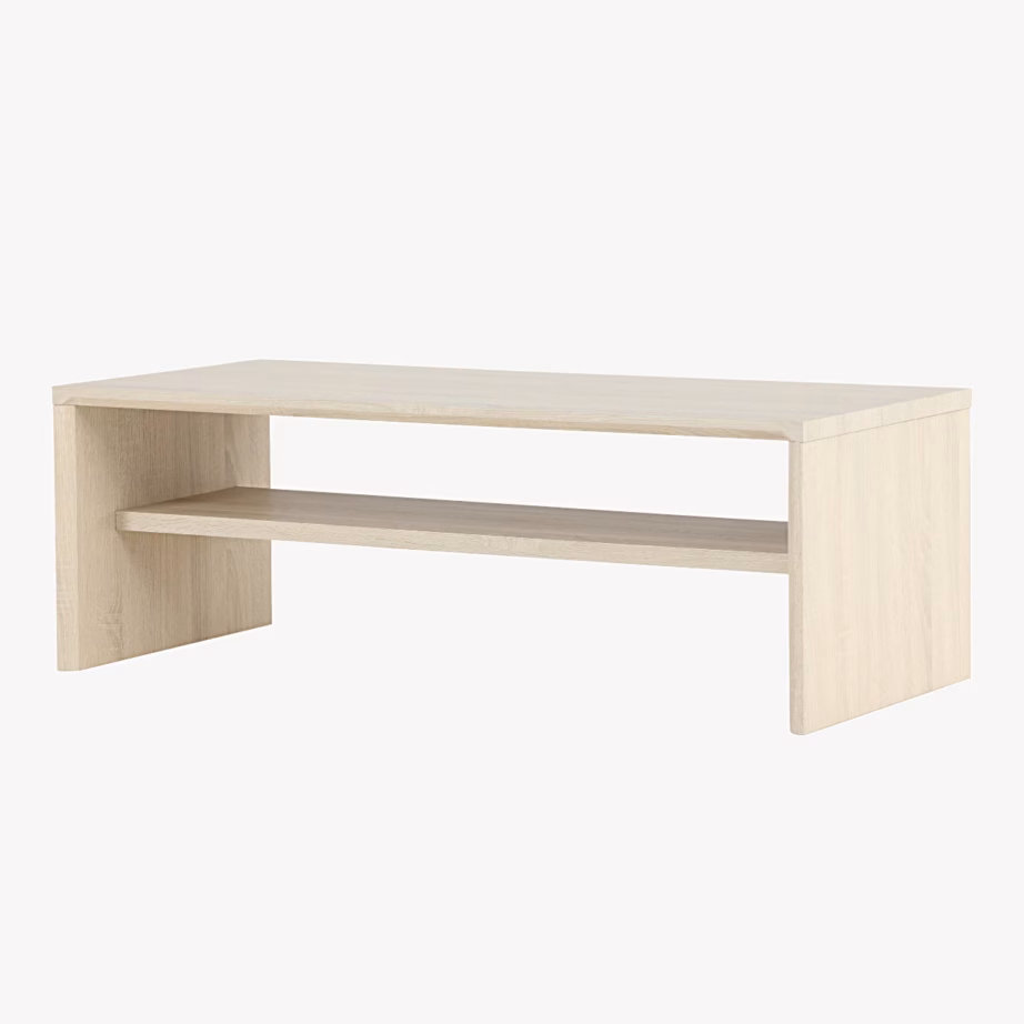 Diivanilaud Telemarket, valge peitsiga MDF, 110×50 cm, 63359-102 – 2