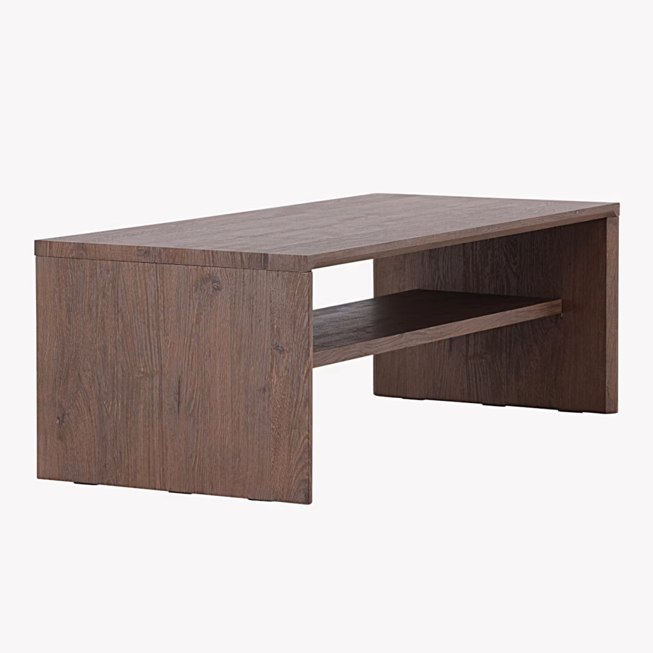 Diivanilaud Telemarket mokkatooniga, allriiuliga 110×50, 63359-444 – 5